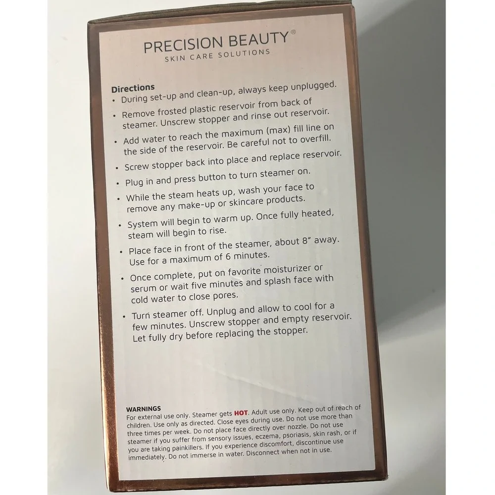 Precision Beauty Professional Facial Steamer‎